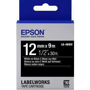 Картридж с лентой Epson LK4BWV для принтеров LW-300/LW-400/LW-400VP/LW-600P/LW-700/LW-Z710/LW-900P/LW teh0015185 - фото 1