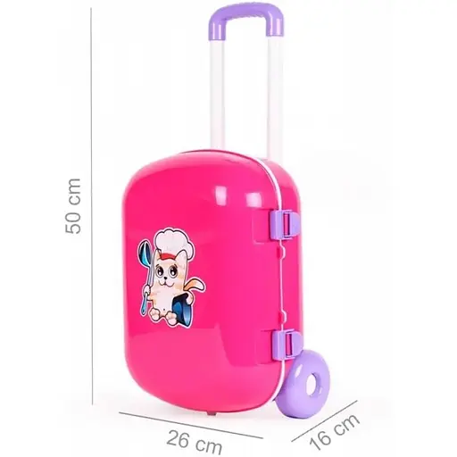 Игровой набор Technok Toys Кухня в чемоданчике ТехноК (6061), 6 предметов - фото 4