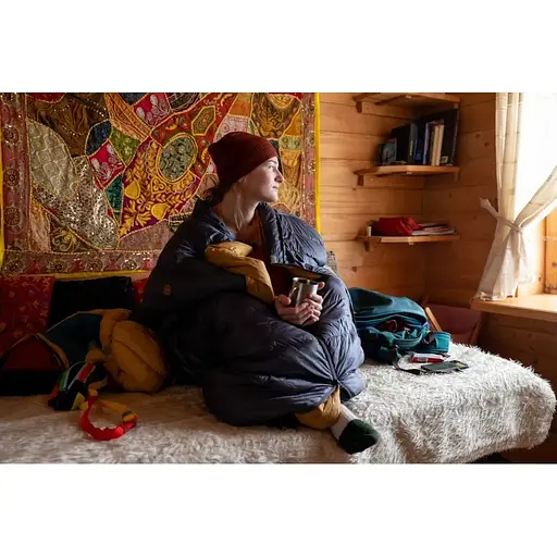 Спальник пуховой Turbat Kuk 700 синий 195 см - фото 10