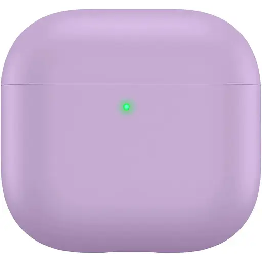 Чехол AhaStyle Ultra-Thin Colorful Silicone Case для Airpods 4 Lavender Purple (CP-WG172-PE) [133826]