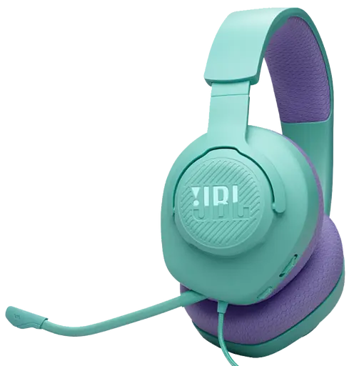 Гарнітура JBL QUANTUM 100M2 Cyan (JBLQTUM100M2CYN)