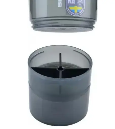 Шейкер спортивний SmartShake Original2GO 600 мл Black (10560802) - фото 6