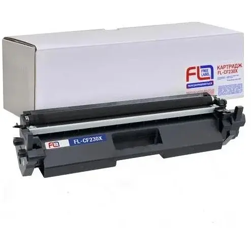 Картридж Free label HP 30X CF230X Black teh0024249 - фото 1