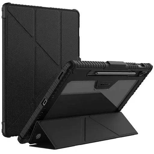 Чохол-книжка Nillkin Bumper Pro Multi-angle для Samsung Galaxy Tab S9 FE+ 12.4'' Black - фото 3