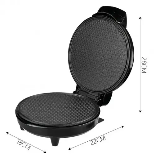 Професійна вафельниця Haeger HG-220 для тонких вафель кругла - фото 2