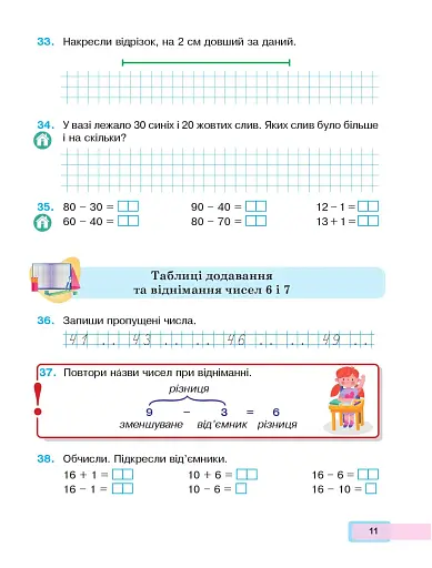 Математика. Навчальний посібник для 2 класу закладів загальної середньої освіти. Частина 1 - фото 10