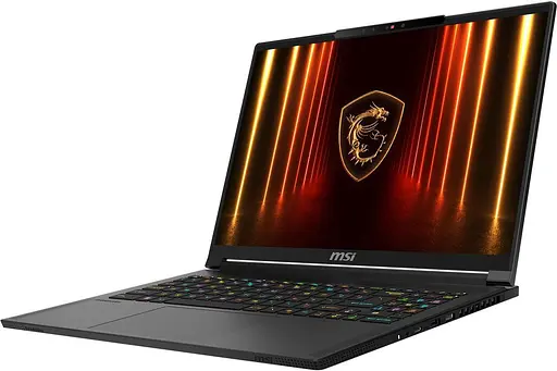 Ноутбук MSI Stealth A16 AI+ A3XWHG-067XUA 16" QHD+ AMD Ryzen AI 9 HX 370 32GB F1TB NVD5070TI-12 DOS чорний - фото 4