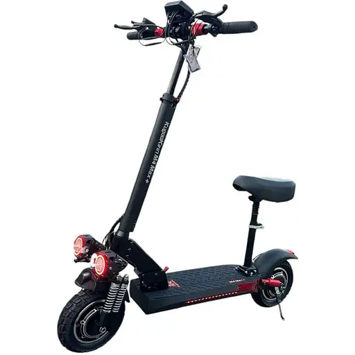 Двухмоторный Электросамокат с сиденьем KugooKirin M4 Max+ Plus| NFC key (2000W, 23Ah) - фото 3