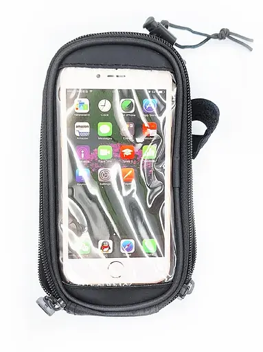 Велосумка на раму Roswheel 012 для смартфона 6" чорно-сірий (G00004531)