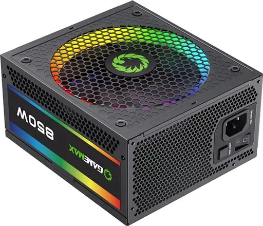 Блок живлення GameMax RGB 850 PRO 850W 80+ Gold Black (RGB 850 PRO (ATX3.03.1 PCIe5.0) - фото 3