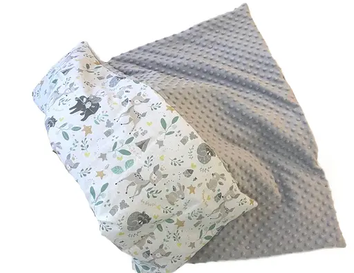 Плед з плюшем Moontime 100x80 см "Звірята" - фото 1