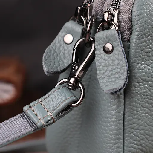 Женская повседневная сумка Vintage на два отделения из натуральной кожи 19х12.5х6.5 см sum0029028 - фото 10