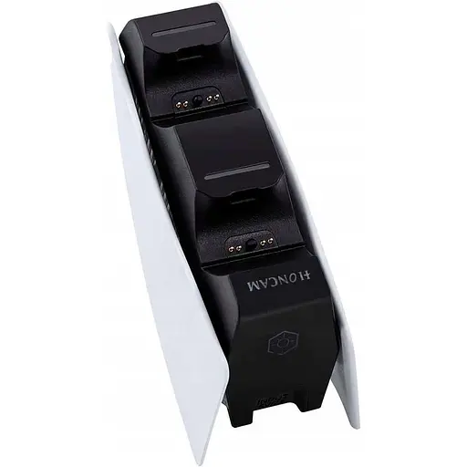 Зарядная станция Honcam для DualSense Sony PS5 White Витрина (148533)