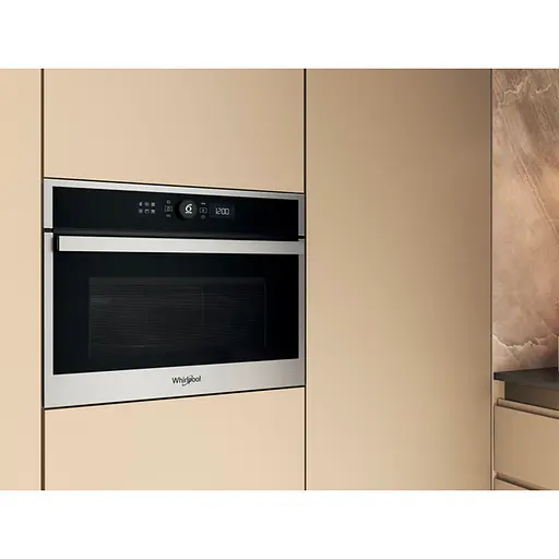 Вбудована мікрохвильова піч Whirlpool WMW44HMX на 40 л з функцією хрустка скоринка - фото 5