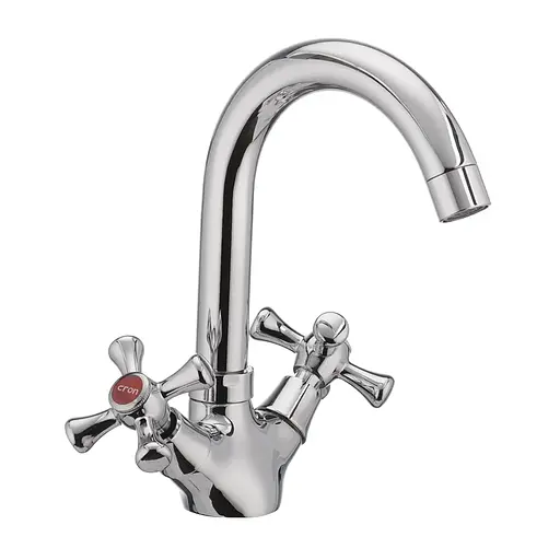 Змішувач для умивальника Cron Smes 274 CR0070 Хром - фото 1
