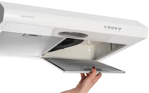 Вытяжка Pyramida UX 60 (380) B WH (7133342) - фото 3