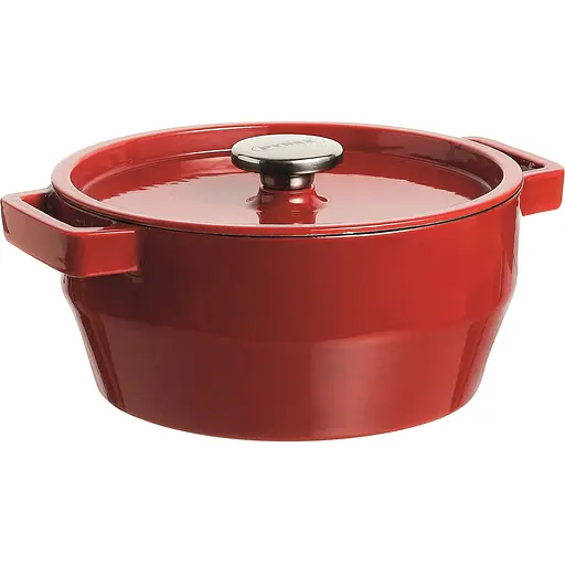Каструля Pyrex Slow Cook чугунна 3.6 л червона (SC5AC24/6641) - фото 1