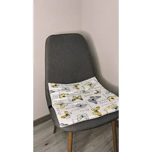 Водоотталкивающая подушка на стул Принт бабочки - фото 2