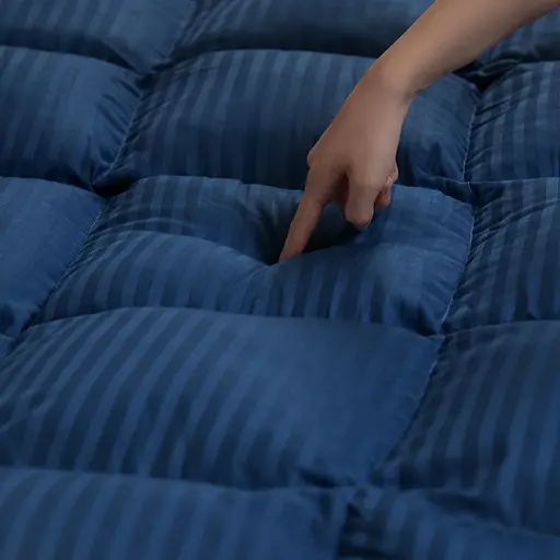 Ковдра пухова MirSon Valentino 031, king size, 240x220, блакитна (2200000018465) - фото 12