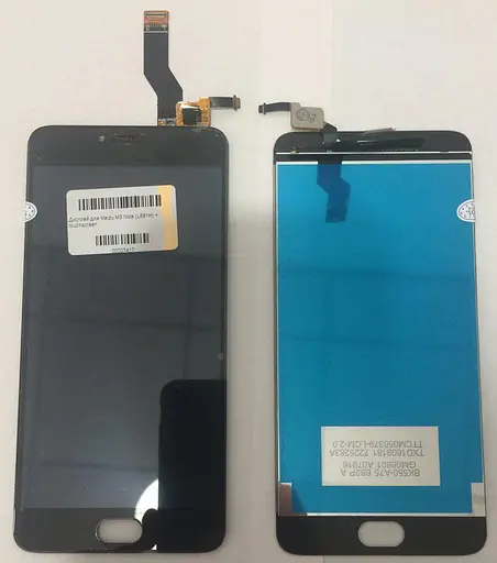 Дисплейный модуль Meizu M3 Note черный Версия L681h - фото 1