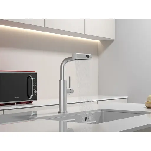 Комплект кухонної мийки та змішувача Nett з нержавіючої сталі NS-5742 - фото 3