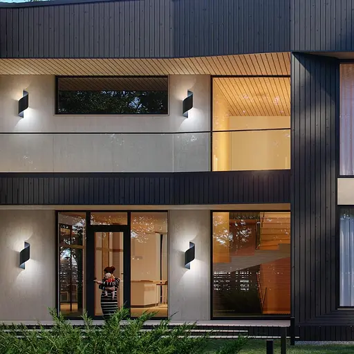 Світлодіодний настінний світильник Внутрішній/Відкритий 10 Вт Зовнішній настінний світильник IP65 Водонепроникний зовнішній - фото 4