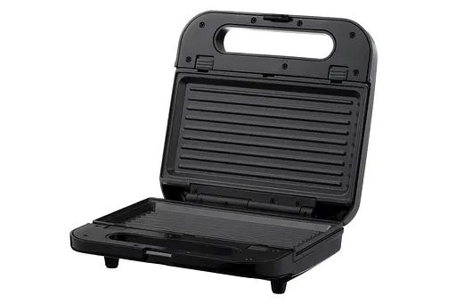 Мультимейкер Ardesto SM-H400S 4 сменные плиты 700 Вт черный+металл - фото 5