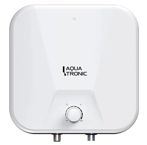Водонагреватель электрический Aquatronic, 1500 Вт, мокрый ТЭН, 15 л над мойкой вертикальный, квадратный, белый (Compact WO1515 C2M) - фото 1