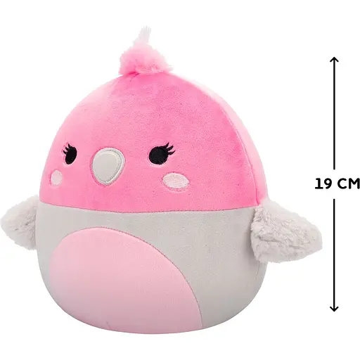 Мягкая игрушка Squishmallows Какаду Джейла 19 см (SQCR06595) - фото 6