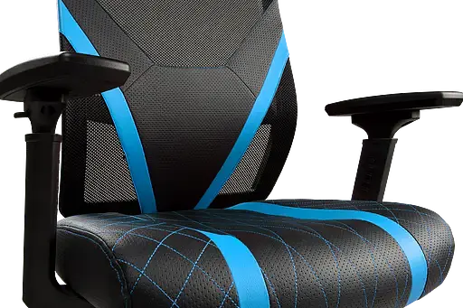 Геймерское кресло GT Racer черное с синим (X-6674 Black/Blue) - фото 10