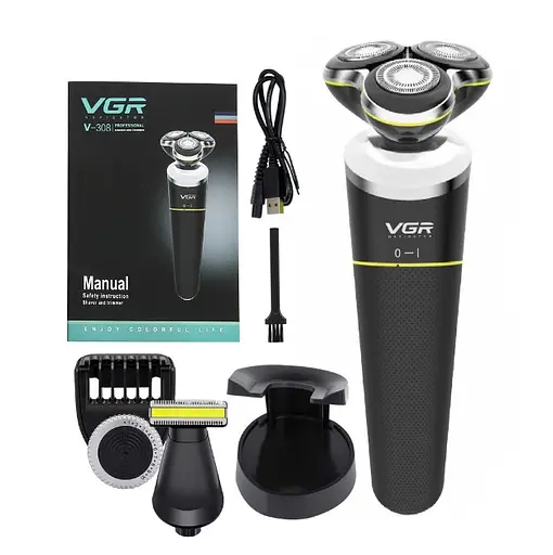 Електробритва VGR V-308 Тример 2 в 1 - фото 5