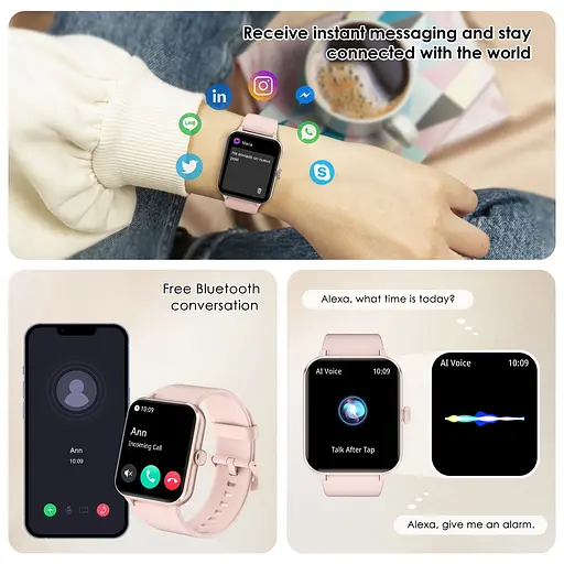 Годинник Blackview R50 Pink - фото 5