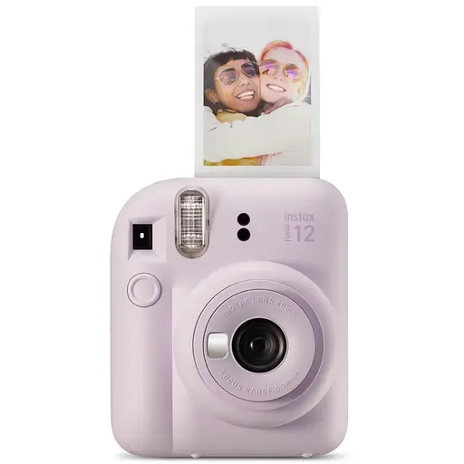 Набор камера Fujifilm Instax Mini 12, Фотобумага 100 шт, Чехол, Фотоальбом 108 фото Фиолетовый - фото 2
