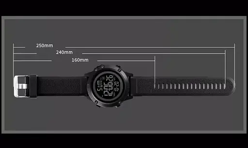 Мужские спортивные часы Skmei 1508 (Зеленый с белым) - фото 7