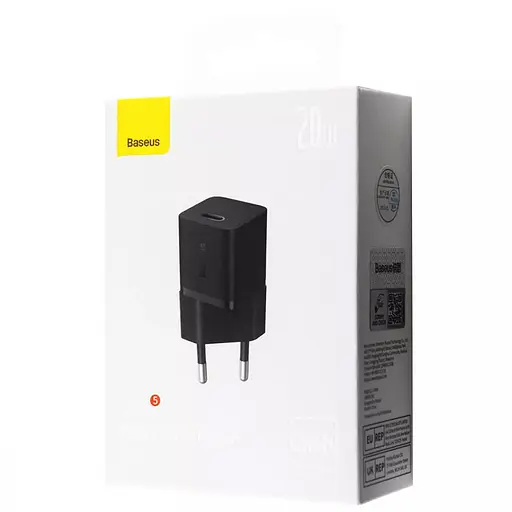 СЗУ Baseus GaN5 Fast Charger (mini) PD20W (1USB-C) (CCGN05010) - фото 4