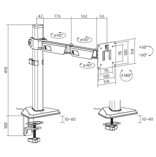 Кронштейн GamePro MAG101V MAG101V - фото 11