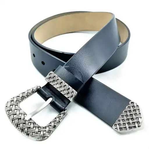 Ремінь шкіряний Le-Mon жіночий 105-115х3,5 см acs0018437 - фото 1