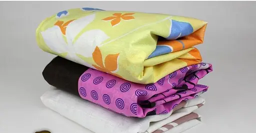 Наволочка непрокрас 40х60 см бязь синего цвета 326874