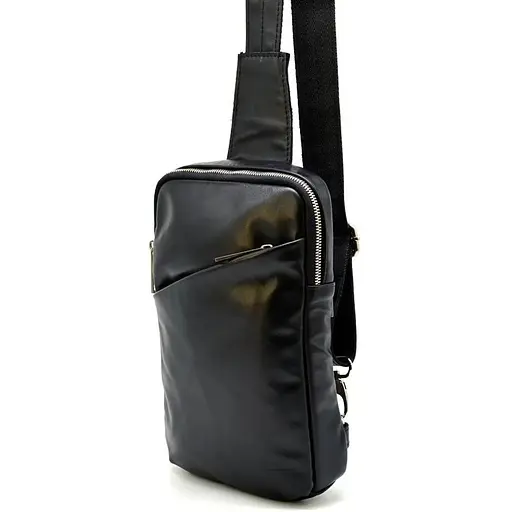 Кожаная сумка-слинг Tarwa 27.5х18х4 см sum0025599 - фото 1