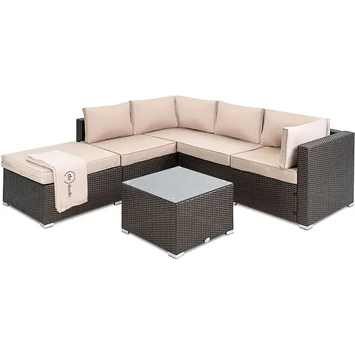 Набор садовой мебели Di Volio Imperia Коричневый/Бежевый - фото 3