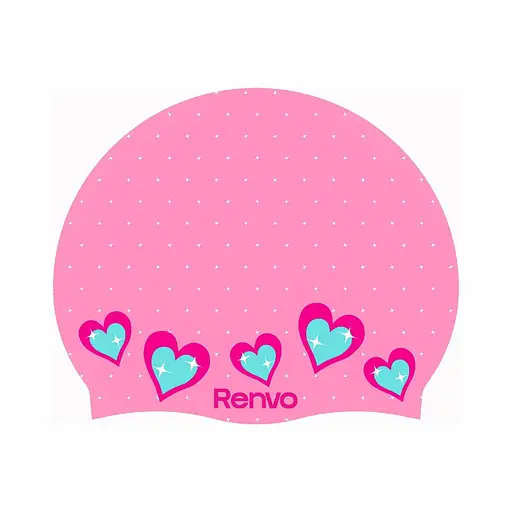 Доросла шапочка для плавання Renvo Kerio Рожевий Уні OSFM (2SC150-0507) - фото 1