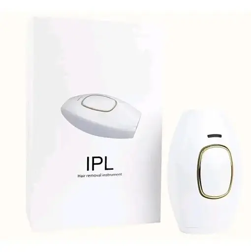 Портативний фотоепілятор IPL Hair Removal Device для тіла білий - фото 9