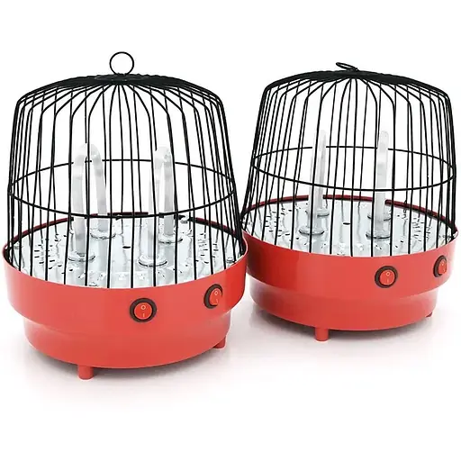 Электрообогреватель галогеновый Voltronic NSB-80B 800W, 2 режима, + переходник на евророзетку