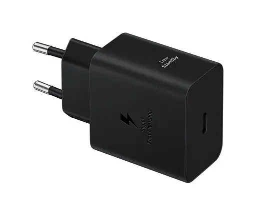 Зарядное устройство для Samsung 45 W (EP-T4511XBEGEU) комплект с кабелем C C черный - фото 3
