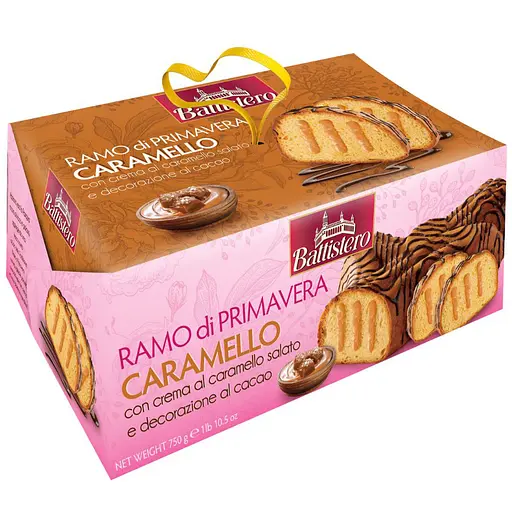 Великодня випічка Battistero Ramo di Primavera з карамельною начинкою 750 г - фото 1