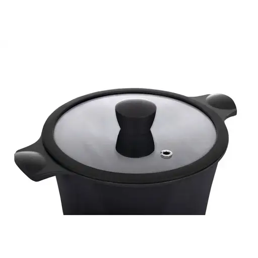 Каструля RINGEL Zitrone Black 20x9.5 см 2,5л RG-2108-20 BL - фото 5