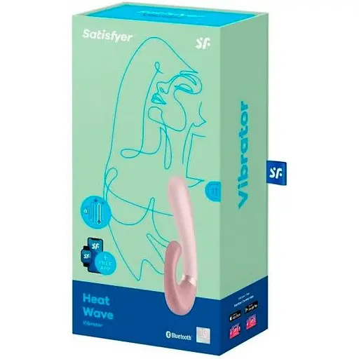 Вибратор-rabbit с подогревом Satisfyer Heat Wave Mauve SO6096 (95337) - фото 7