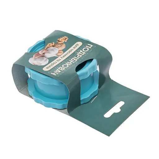 Измельчитель чеснока лука орехов кунжута чесночница мельница для чеснока механическая чеснокодавка кухонная, Kitchette 86557 - фото 10