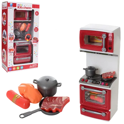 Меблі для ляльок типу Барбі з продуктами 66081