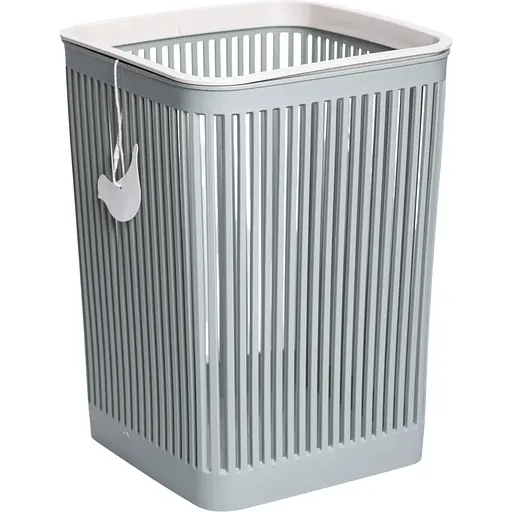 Корзина для мусора Yiwu пластиковая 8 л оливковая HP-45-9GR - фото 1